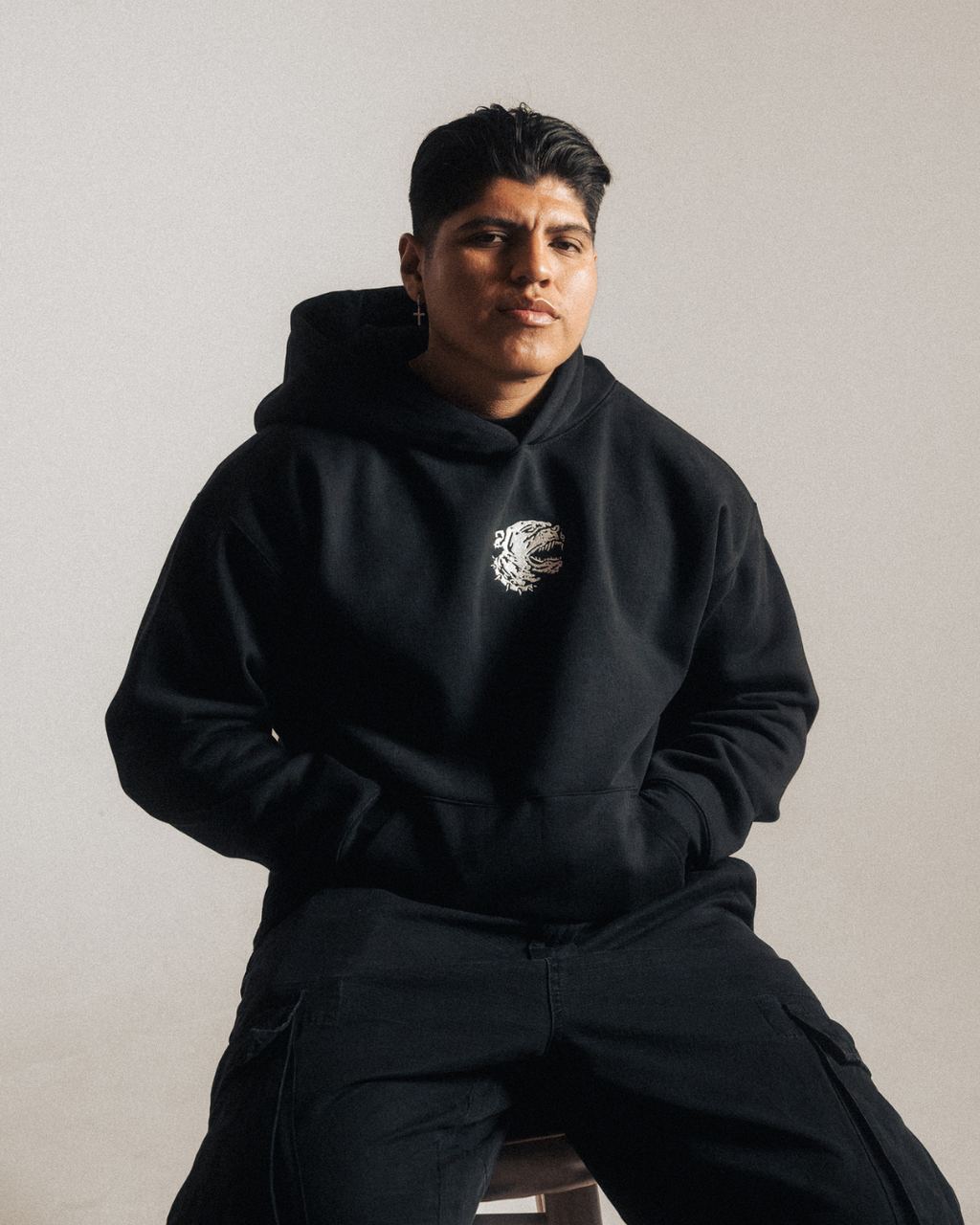 Pitbull Threaded Hoodie